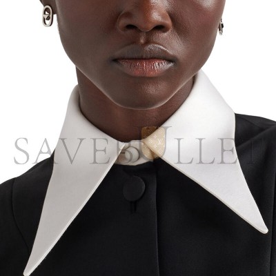 PRADA METAL STUD EARRINGS 